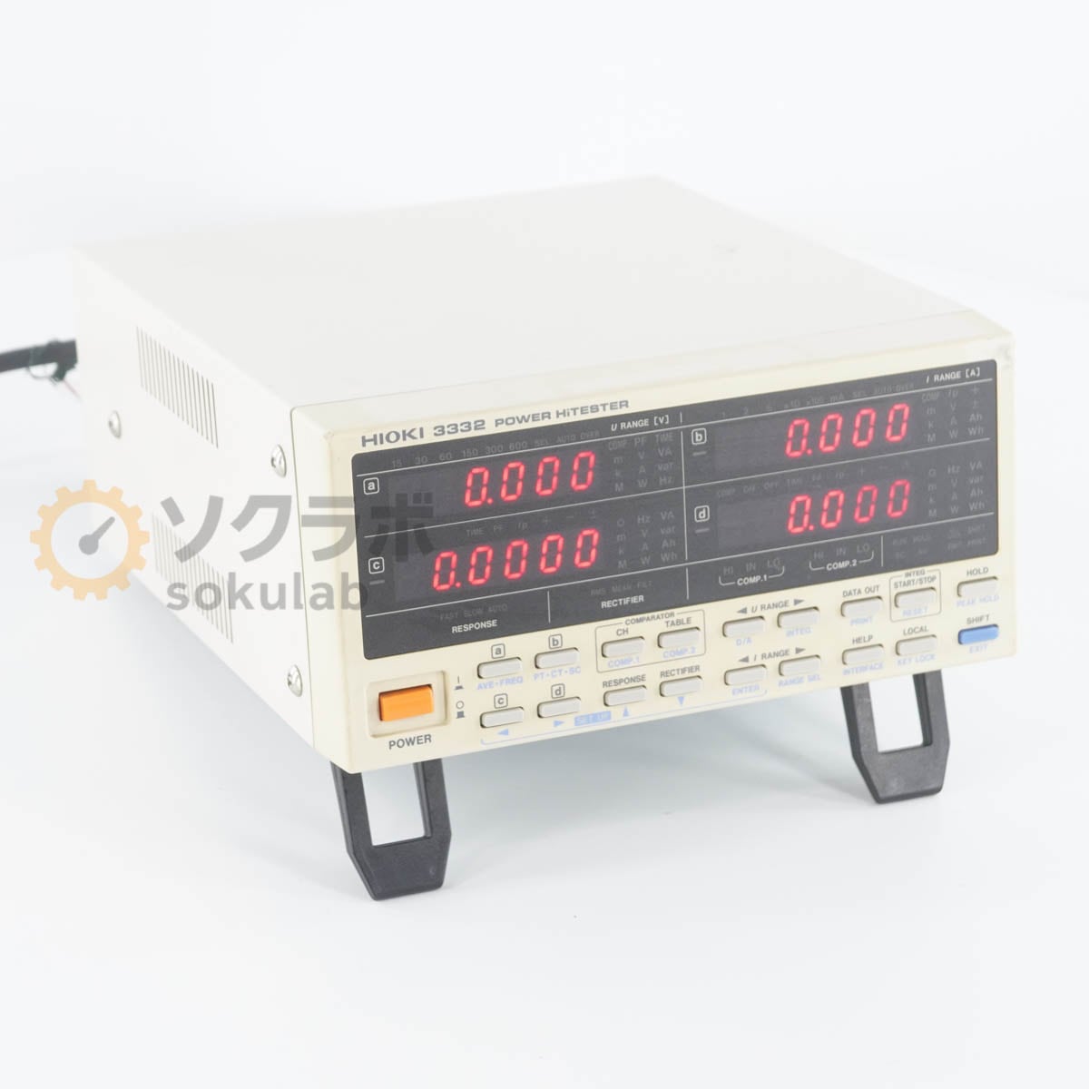 [DW]USED 8���ݾ� HIOKI 3332 POWER HiTESTER �ѥ�ϥ��ƥ����� ���Ϸ� [07237-0157]