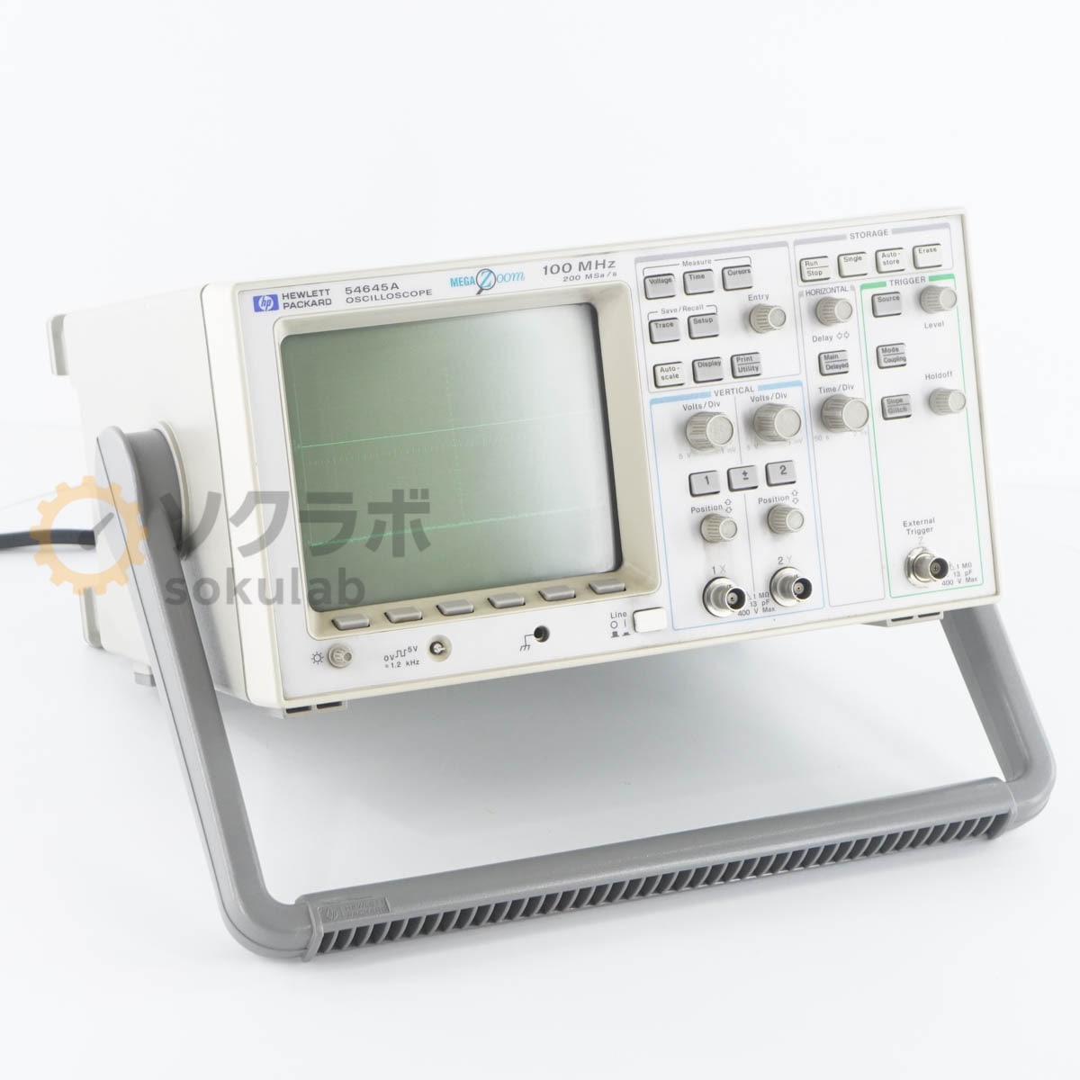 [DW]USED 8���ݾ� hp 54645A OSCILLOSCOPE �������������� OPT 001 005 100MHz 200MS/s [07237-0197]