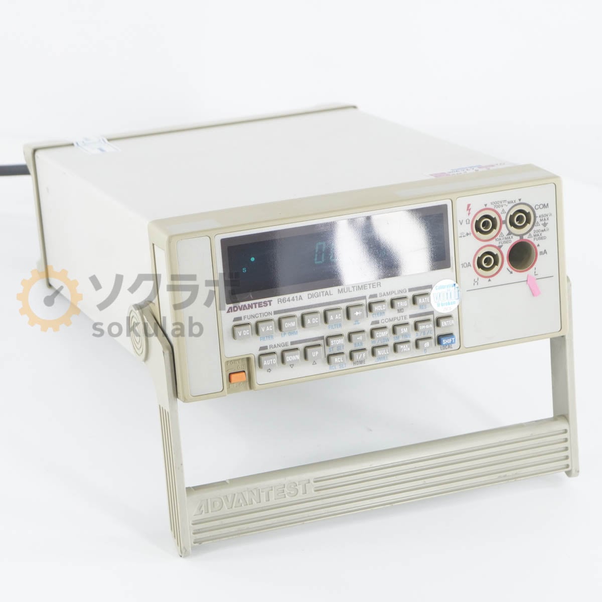 [DW]USED 8���ݾ� ADVANTEST R6441A DMM DIGITAL MULTIMETER �ǥ�����ޥ���᡼���� R13220 [07237-0238]