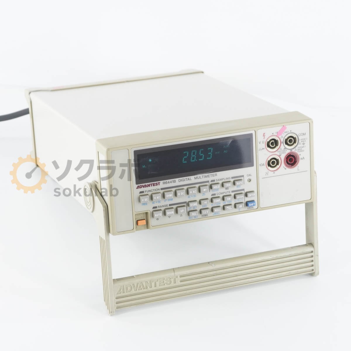 ADVANTEST R6552 5.5桁 デジタルマルチメーター 現状品 デジタルマルチメータ R6552 ADC(アドバンテスト) 管理番号
