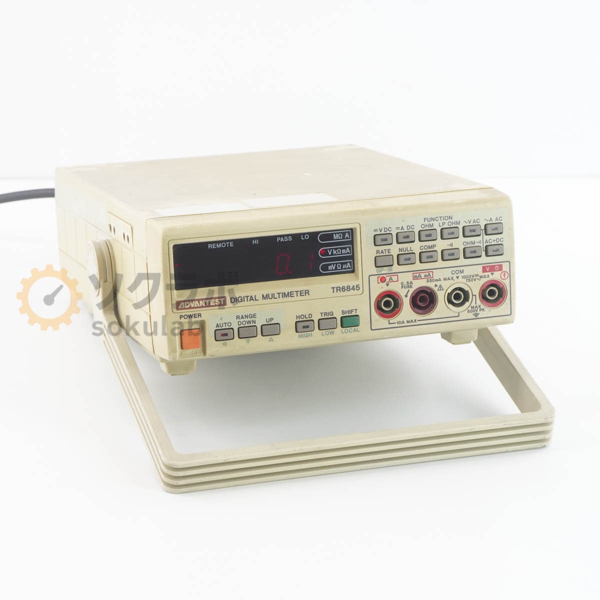 [DW]USED 8���ݾ� ADVANTEST TR6845 DMM DIGITAL MULTIMETER �ǥ�����ޥ���᡼���� [07237-0240]