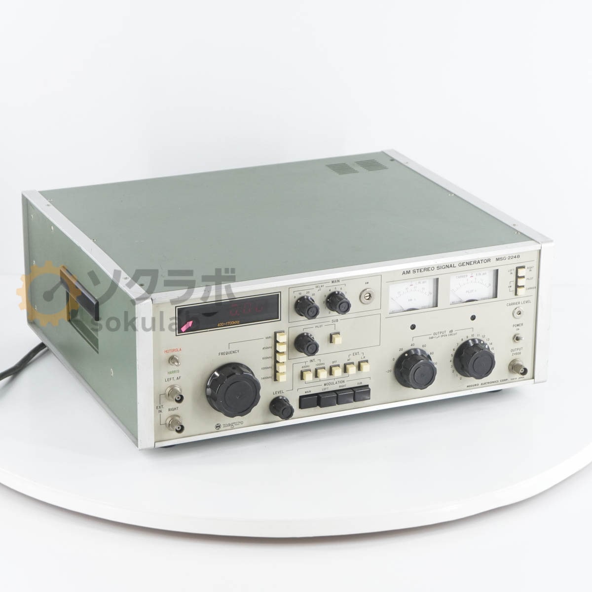 [DW]USED 8���ݾ� MEGURO MSG-2248 AM STEREO SIGNAL GENERATOR AM���ƥ쥪�����ʥ른���ͥ졼���� [07237-0254]