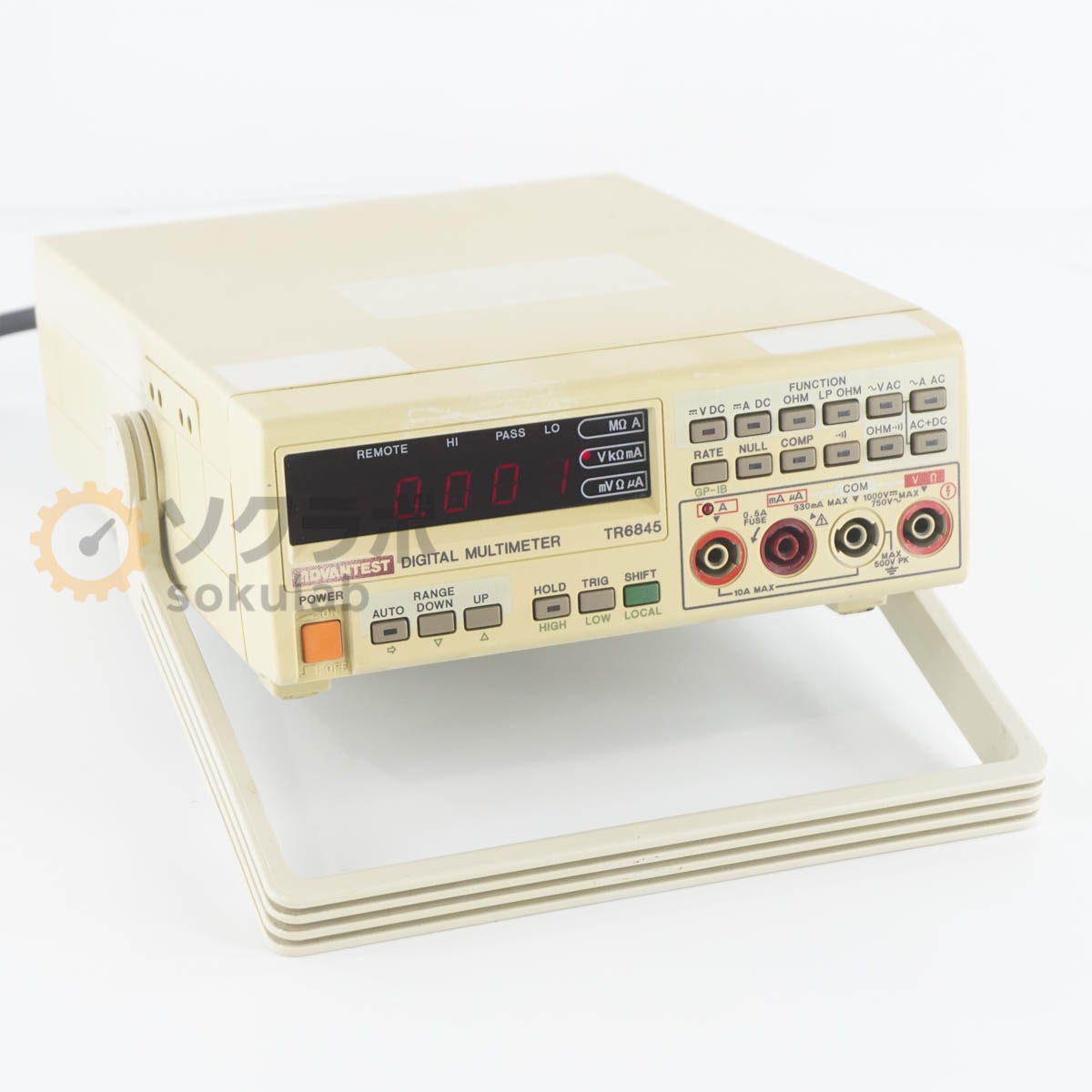 [DW]USED 8���ݾ� ADVANTEST TR6845 DMM DIGITAL MULTIMETER �ǥ�����ޥ���᡼���� [07237-0302]
