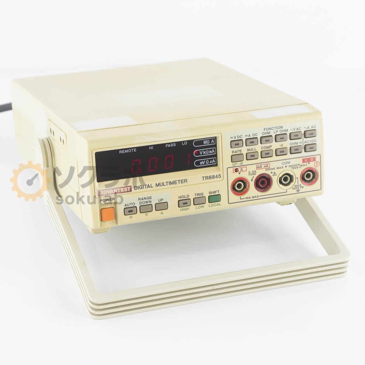 [DW]USED 8���ݾ� ADVANTEST TR6845 DMM DIGITAL MULTIMETER �ǥ�����ޥ���᡼���� [07237-0302]