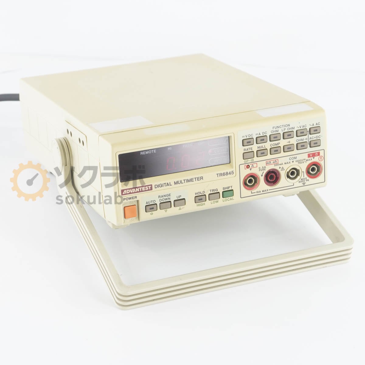 [DW]USED 8���ݾ� ADVANTEST TR6845 DMM DIGITAL MULTIMETER �ǥ�����ޥ���᡼���� TR13217 [07237-0303]