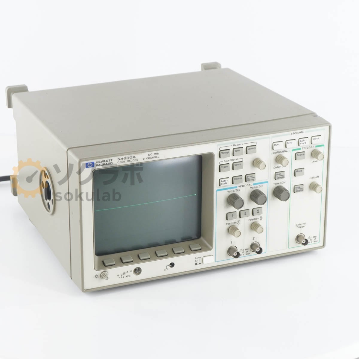 [JB]USED �ݾڤʤ� hp 54600A OSCILLOSCOPE �������������� 54650A 100MHz 2ch [07237-0305]