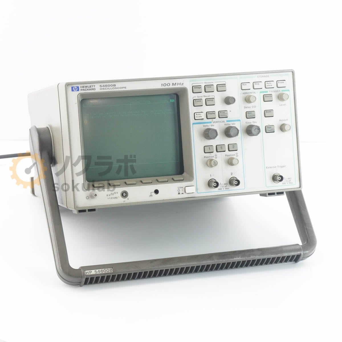 [JB]USED �ݾڤʤ� hp 54600B OSCILLOSCOPE �������������� OPT 001 54650A 100MHz [07237-0331]