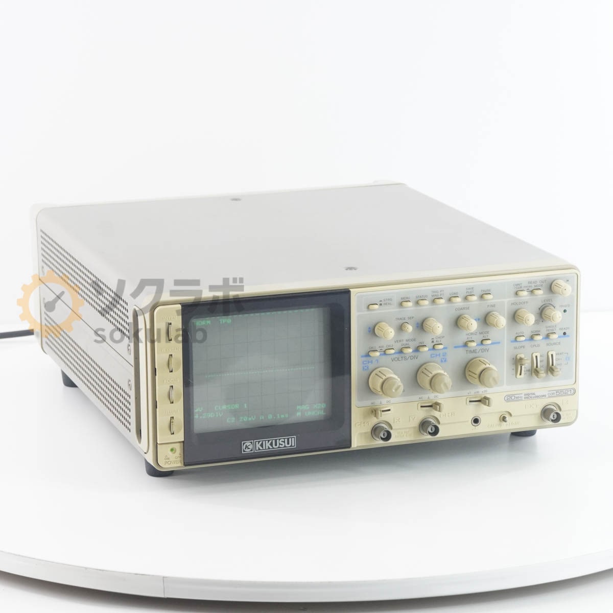 [JB]USED �ݾڤʤ� KIKUSUI COR5521 DIGITAL OSCILLOSCOPE �ǥ����륪������������ 20MHz [07298-0001]