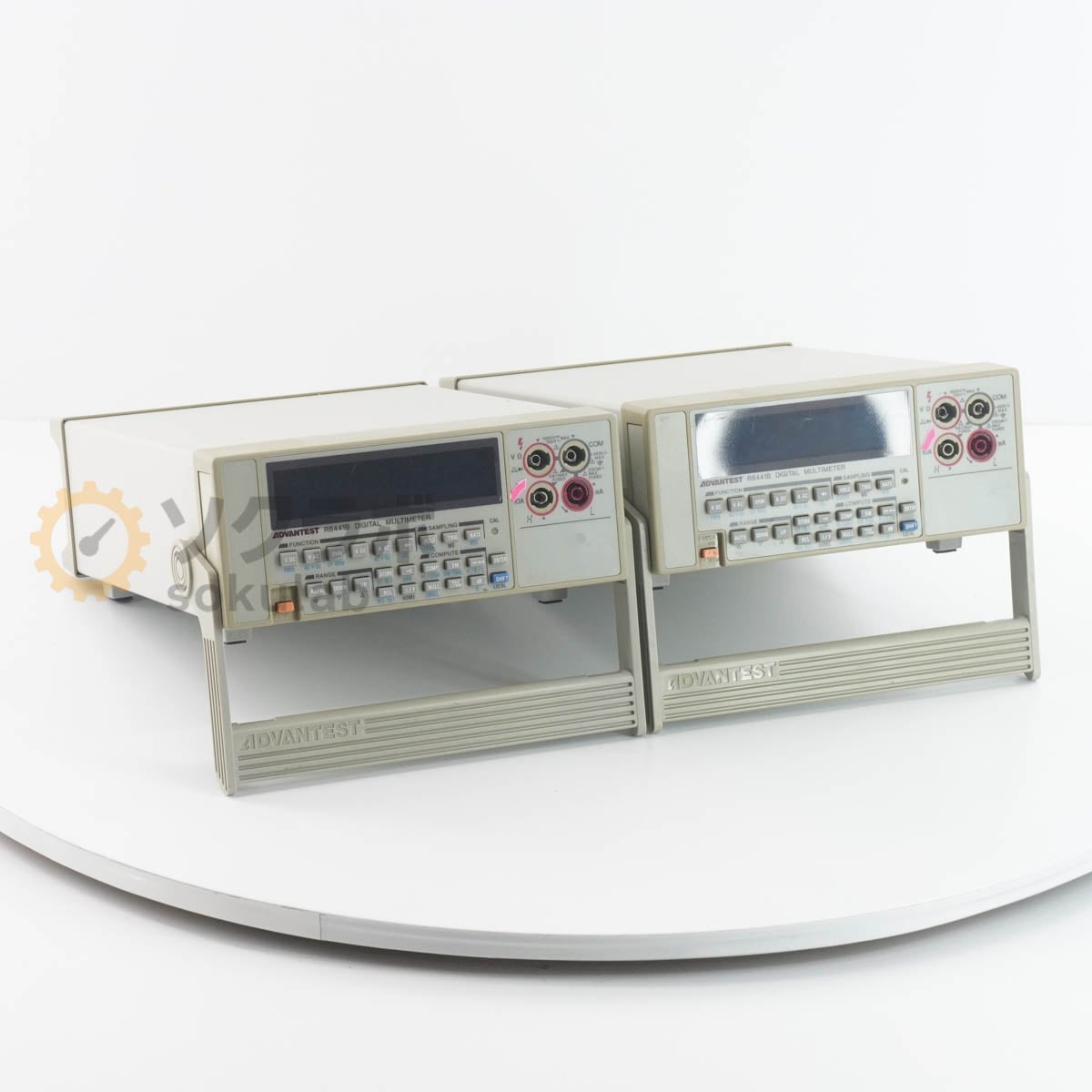 [DW]USED 8���ݾ� 2�楻�å� ADVANTEST R6441B DMM DIGITAL MULTIMETER �ǥ�����ޥ���᡼���� [07298-0015]