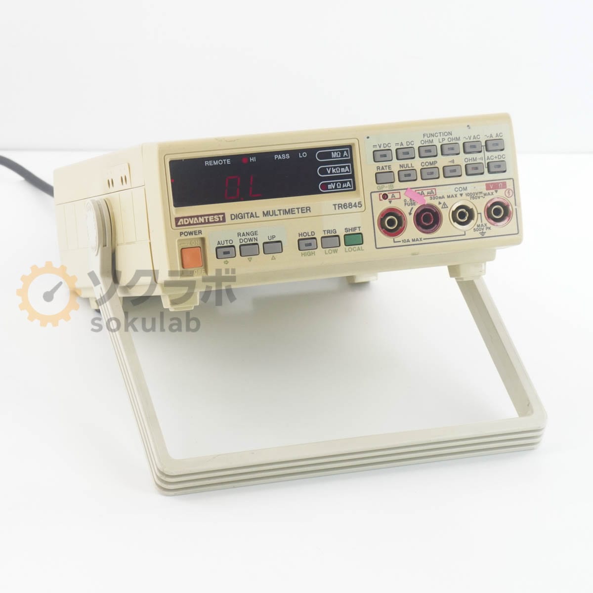 [DW]USED 8���ݾ� ADVANTEST TR6845 DMM DIGITAL MULTIMETER �ǥ�����ޥ���᡼���� [07298-0017]