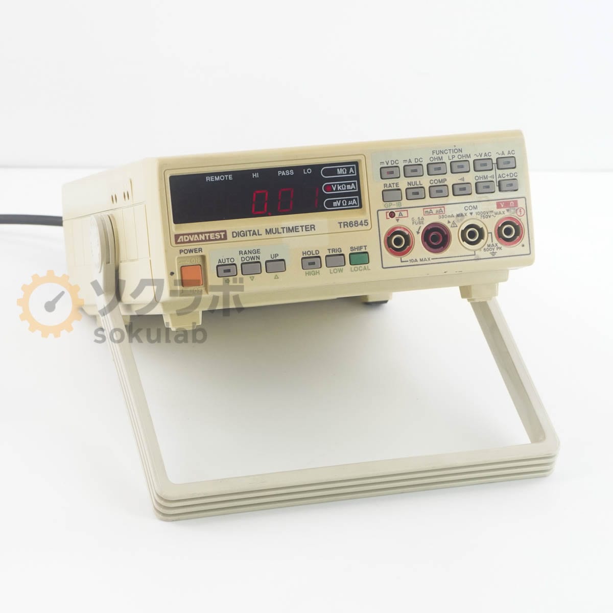 [DW]USED 8���ݾ� ADVANTEST TR6845 DMM DIGITAL MULTIMETER �ǥ�����ޥ���᡼���� TR13217 [07298-0019]