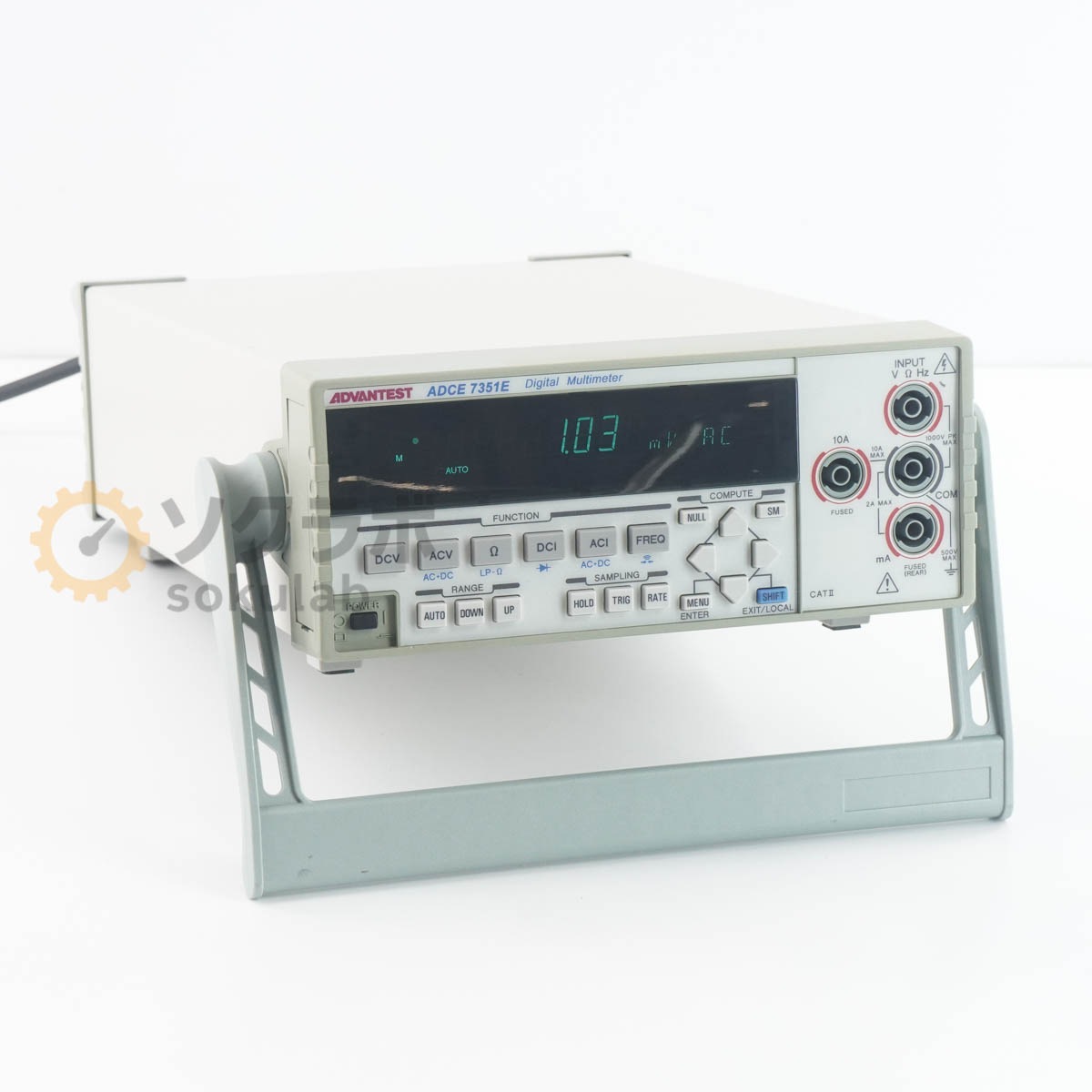 [DW]USED 8���ݾ� ADVANTEST ADCE 7351E DMM Digital Multimeter �ǥ�����ޥ���᡼���� [07298-0028]