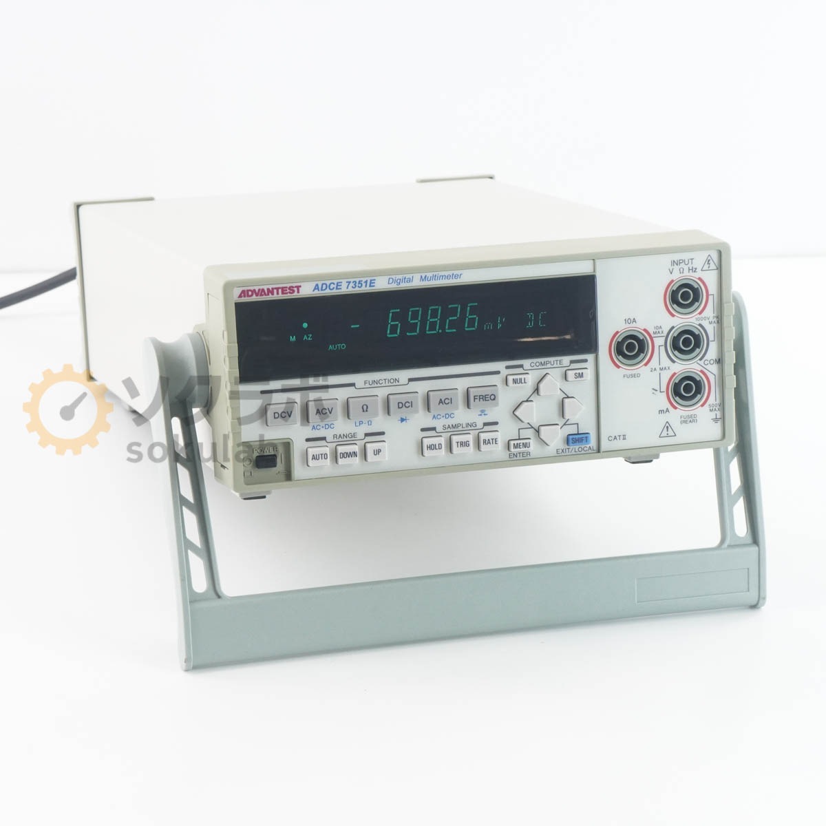 [DW]USED 8���ݾ� ADVANTEST ADCE 7351E DMM Digital Multimeter �ǥ�����ޥ���᡼���� [07298-0030]