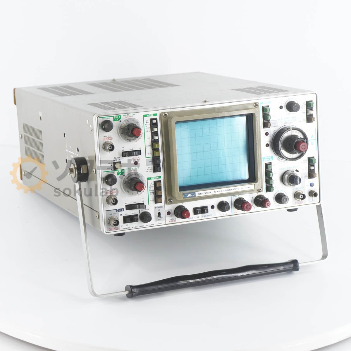 [JB]USED �ݾڤʤ� IWATSU SS-5121 SYNCHROSCOPE OSCILLOSCOPE ���󥯥��������� �������������� DC-100MHz [07237-0203]