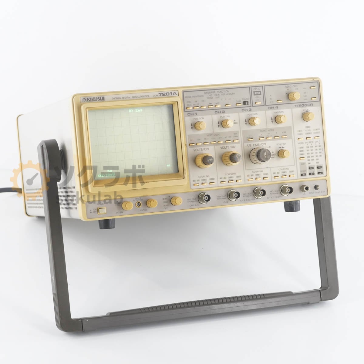 [JB]USED �ݾڤʤ� KIKUSUI COM7201A DIGITAL OSCILLOSCOPE �ǥ����륪������������ 200MHz [07237-0224]