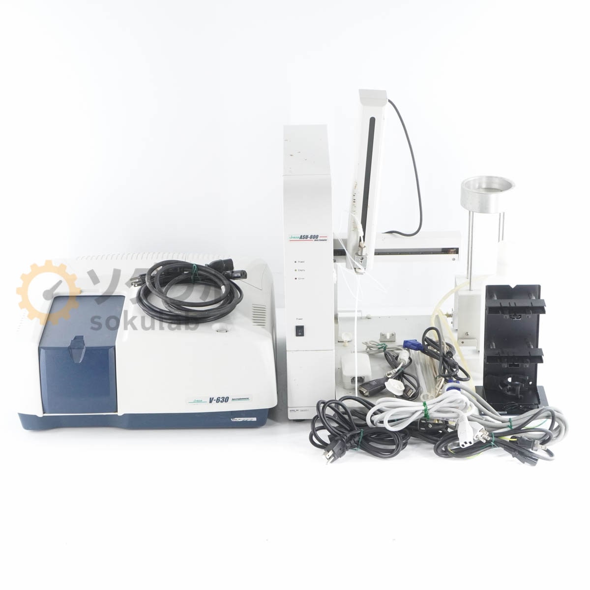 [DW]USED 8���ݾ� JASCO V-630 Spectrophotometer �糰�Ļ�ʬ�����ٷ� ASU-800 �Ÿ������� [07322-0002]