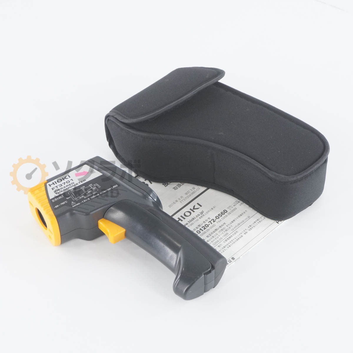 [DW]USED 8���ݾ� 07/2024CAL HIOKI FT3701 INFRARED THERMOMETER ���Ͳ��ٷ� -60~760�� �谷������ [07166-0040]