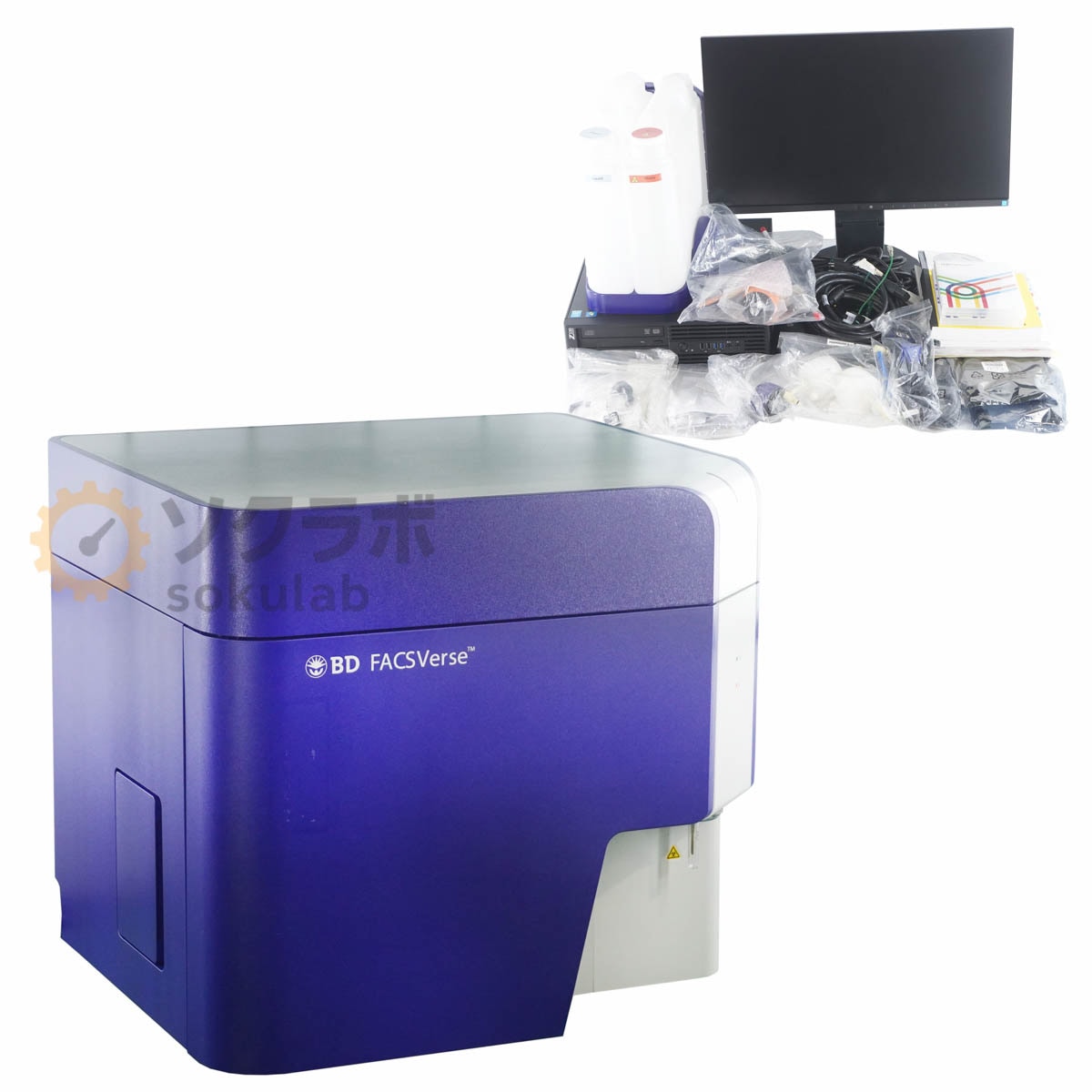 [DW]USED 8���ݾ� BD FACSVerse Flow Cytometer Cell Analyzer �ե��������ȥ᡼���� ���륢�ʥ饤���� �Ÿ������� ���ե�...[07264-0012]