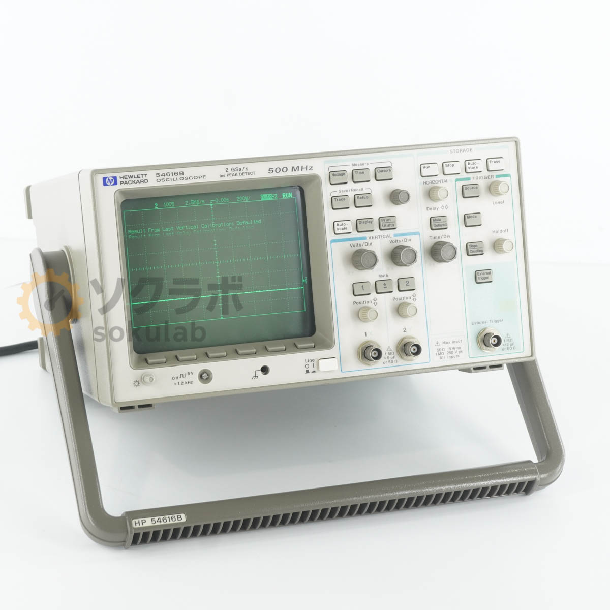 [DW]USED 8���ݾ� hp 54616B OSCILLOSCOPE �������������� 54650A 500MHz 2GSa/s [07281-0002]