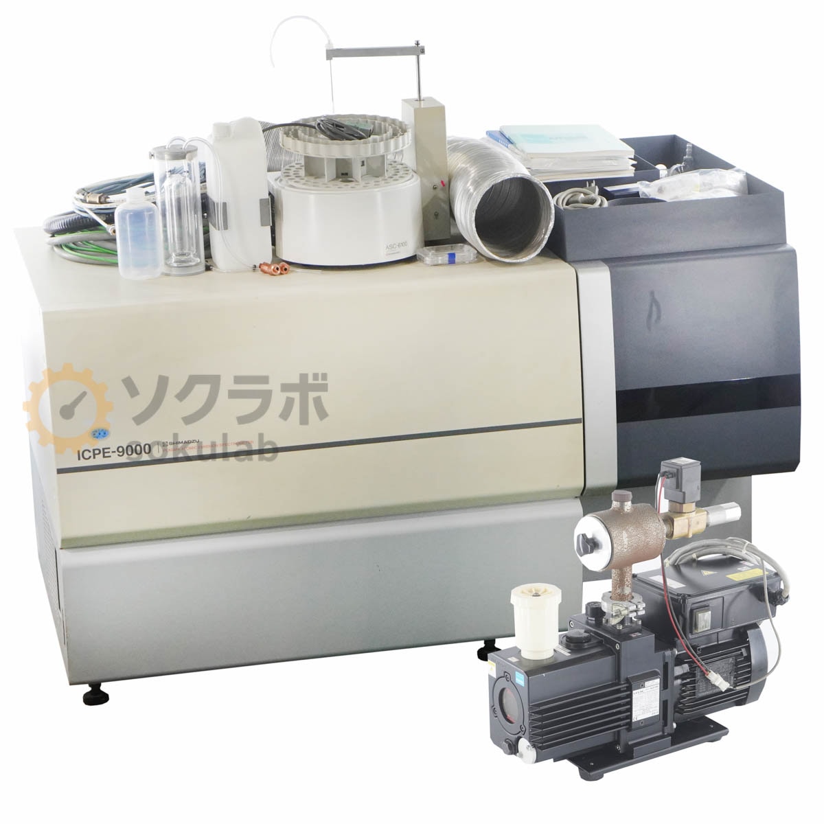 [DW]USED 8���ݾ� 25ǯ1��� SHIMADZU ICPE-9000 ICP-AES PLASMA ATOMIC EMISSION SPECTROMETER ICPȯ��ʬ��ʬ������ ��...[07318-0001]