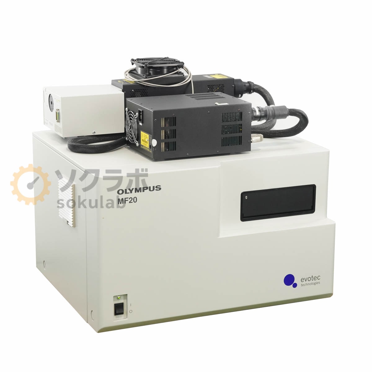 [DW]USED 8���ݾ� OLYMPUS MF20-F2 MF20 evotec ʬ�Ҵ���ߺ��Ѳ��ϥ����ƥ� MELLES GRIOT Laser [07432-0073]