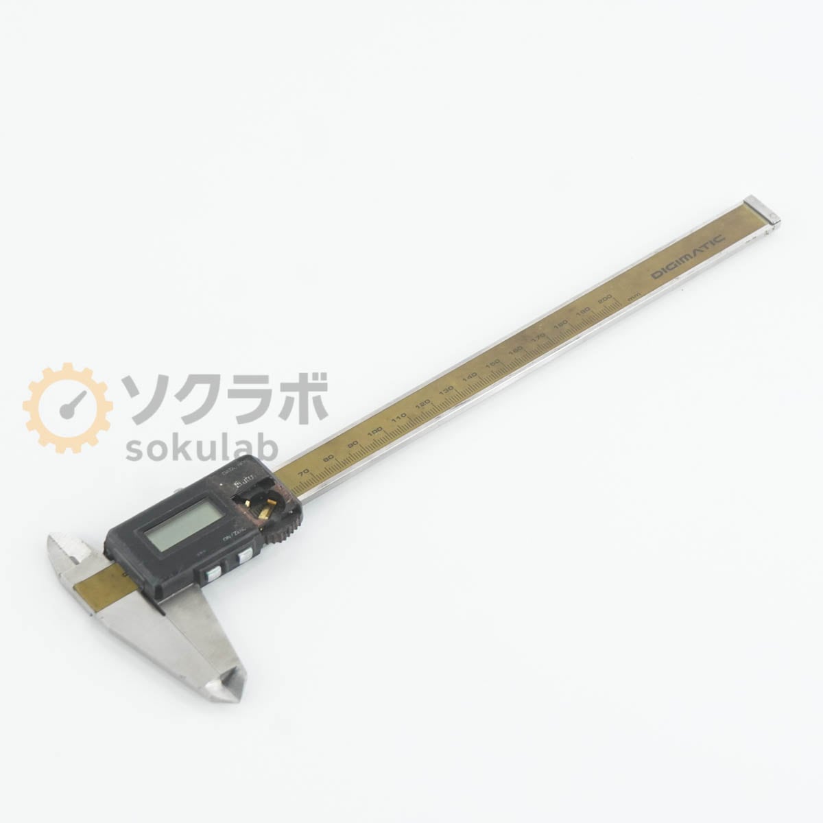 [JB]USED �ݾڤʤ� Mitutoyo 500-302 Digimatic Caliper �ǥ�����Υ��� �ǥ��ޥ��å������� 200mm 20cm [07328-0040]