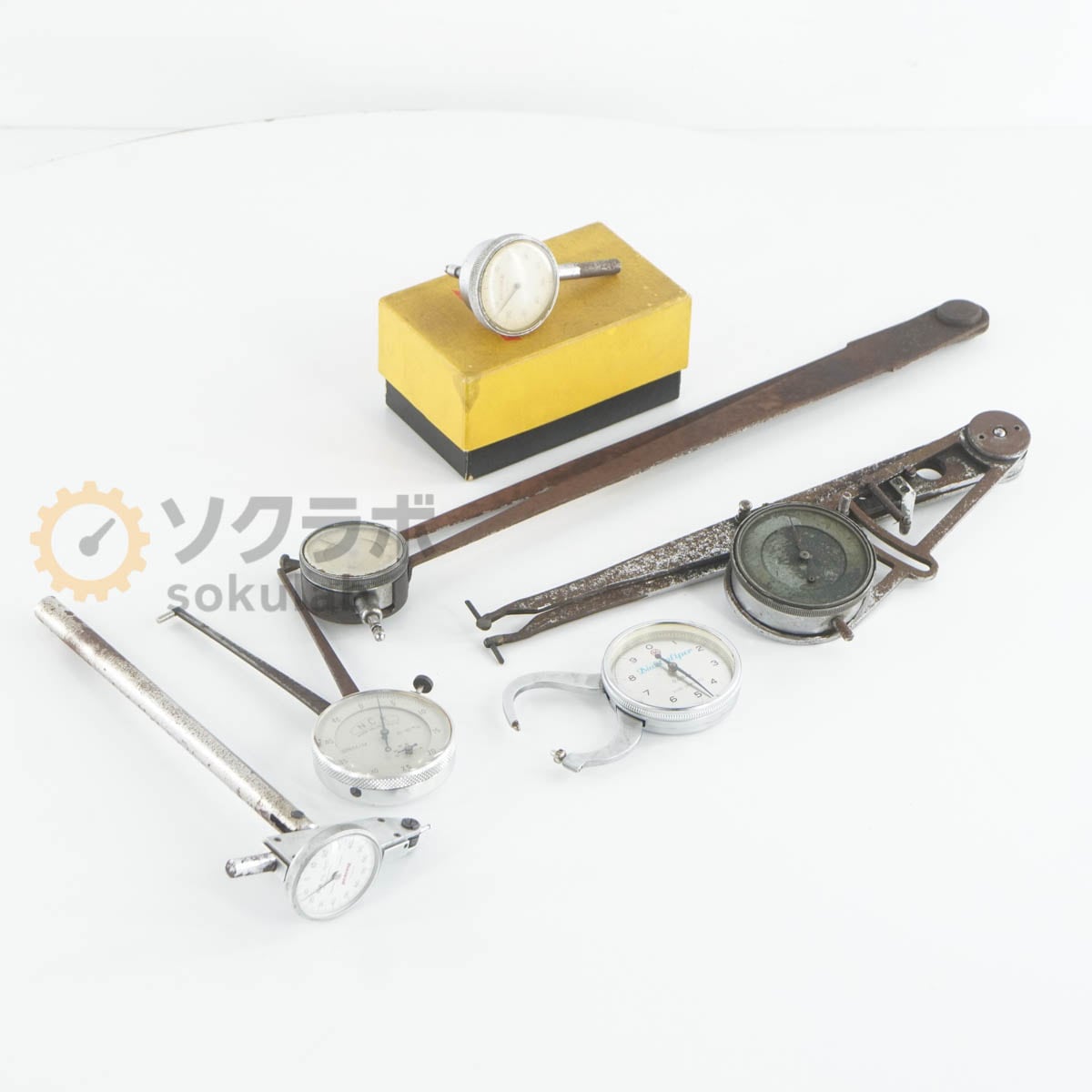[JB]USED �ݾڤʤ� �������å� PEACOCK KORI SEIKI NCK  Dial Caliper NEW PIC-TEST DIAL GAUGE ������륲���� ������륭...[07328-0066]