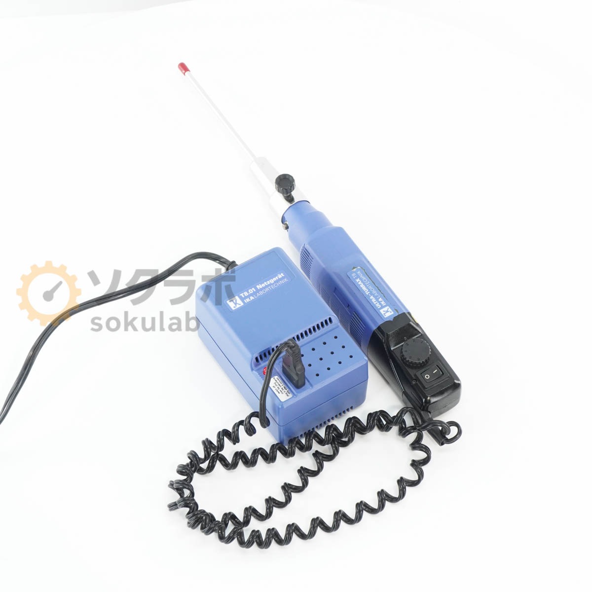 [DW]USED 8���ݾ� IKA T8.01 S4 ULTRA-TURRAX T8 Homogenizer �ۥ⥸�ʥ����� ʬ���� [07432-0031]