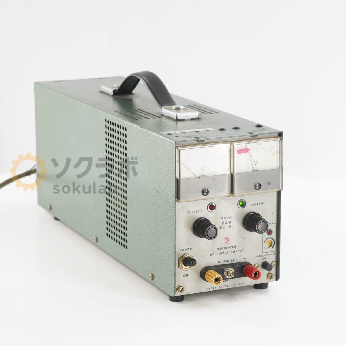 [DW]USED 8���ݾ� KIKUSUI PAD35-5L PAD-L REGULATED DC POWER SUPPLY ľή���경�Ÿ� DC�Ÿ� ľή�Ÿ� 0~35V 5A [07462-0025]