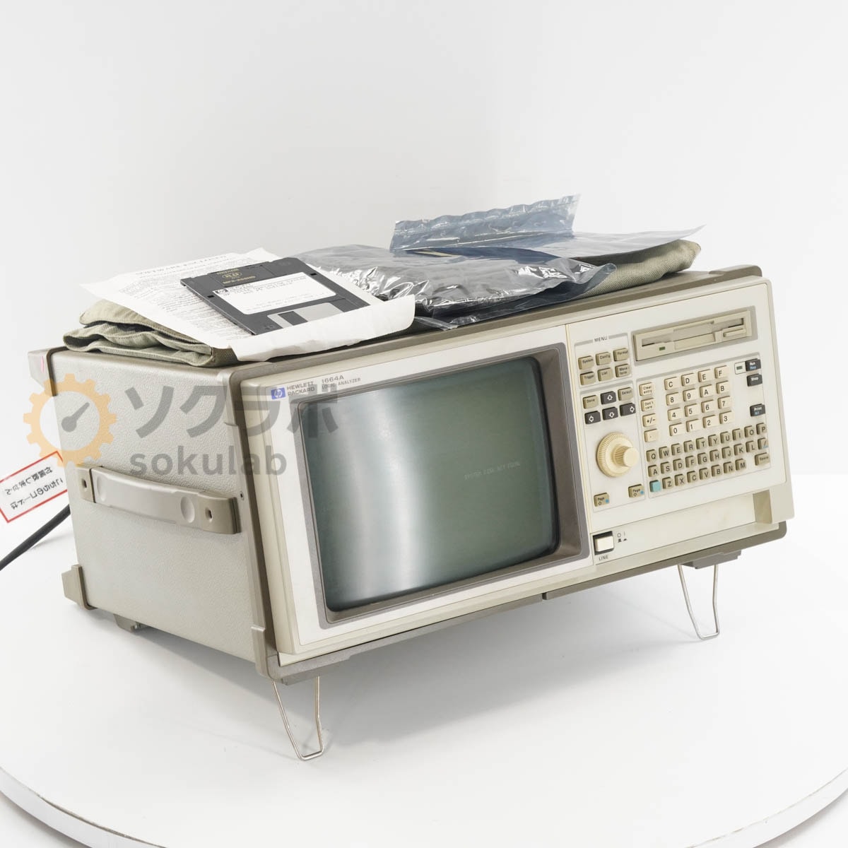 [DW]USED 8���ݾ� hp 1664A LOGIC ANALYZER �����å����ʥ饤���� �������� OPT 020 [07462-0026]