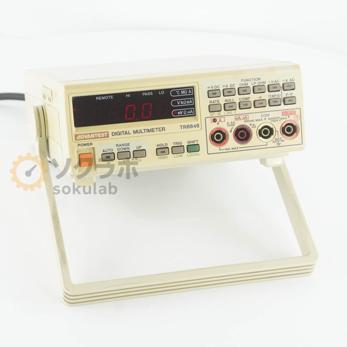 [JB]USED �ݾڤʤ� ADVANTEST TR6846 DMM DIGITAL MULTIMETER �ǥ�����ޥ���᡼���� [07462-0039]