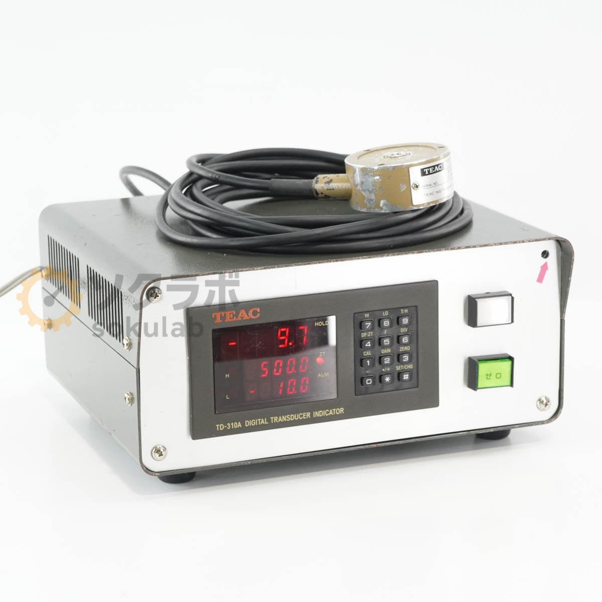 [DW]USED 8���ݾ� TEAC TD-310A TC-PAR DIGITAL TRANSDUCER INDICATOR LOAD CELL �ǥ�����ؼ��� �����ɥ��� �ٽ� ���� [07396-0017]
