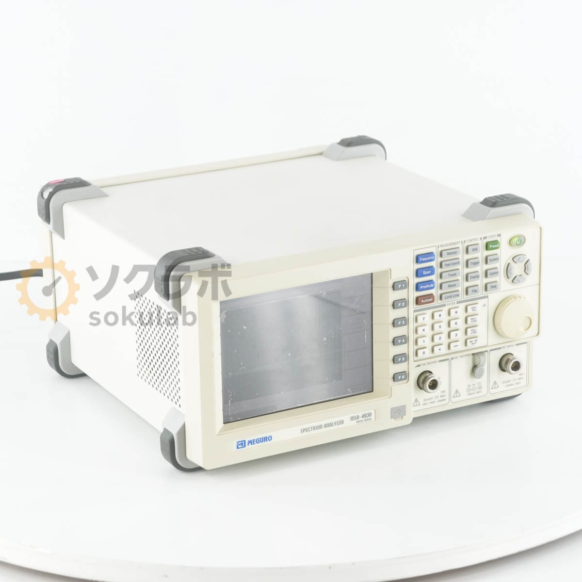 [DW]USED 8���ݾ� MEGURO MSA-4930 SPECTRUM ANALYZER ���ڥ��ȥ�ॢ�ʥ饤���� ���ڥ��� 9kHz-3GHz [07462-0006]