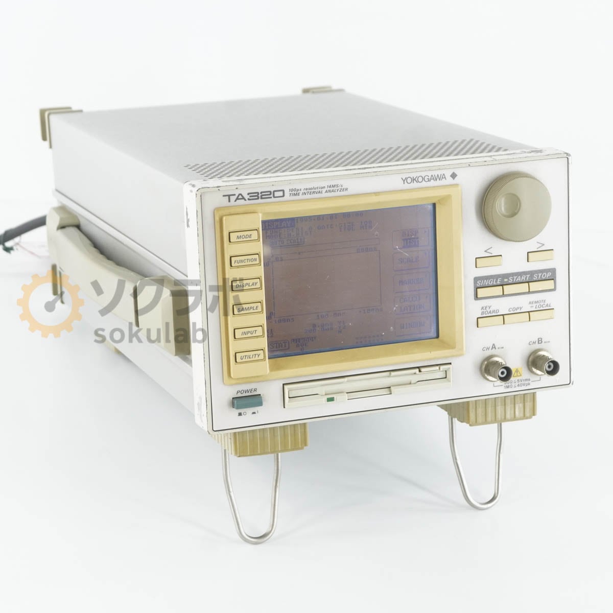 [DW]USED 8���ݾ� YOKOGAWA TA320 704210-M TIME INTERVAL ANALYZER �����।�󥿡��Х륢�ʥ饤���� 100ps resolution 14M...[07462-0021]
