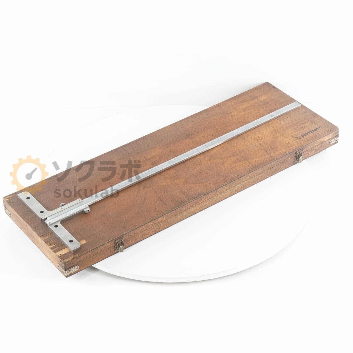 [DW]USED 8���ݾ� Mitutoyo  Depth Gauge �ǥץ������� 60cm 0.05mm [07328-0008]
