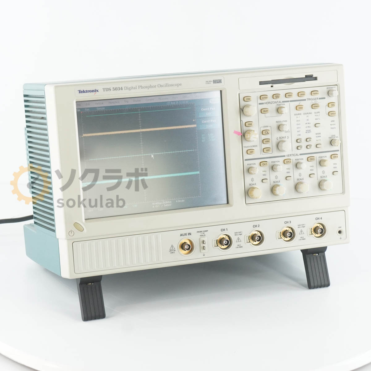 [DW]USED 8���ݾ� Tektronix TDS 5034 TDS5034 DPO Digital Phosphor Oscilloscope �������������� OPT 2M 2A 350MHz 5GS/s [07462-0028]