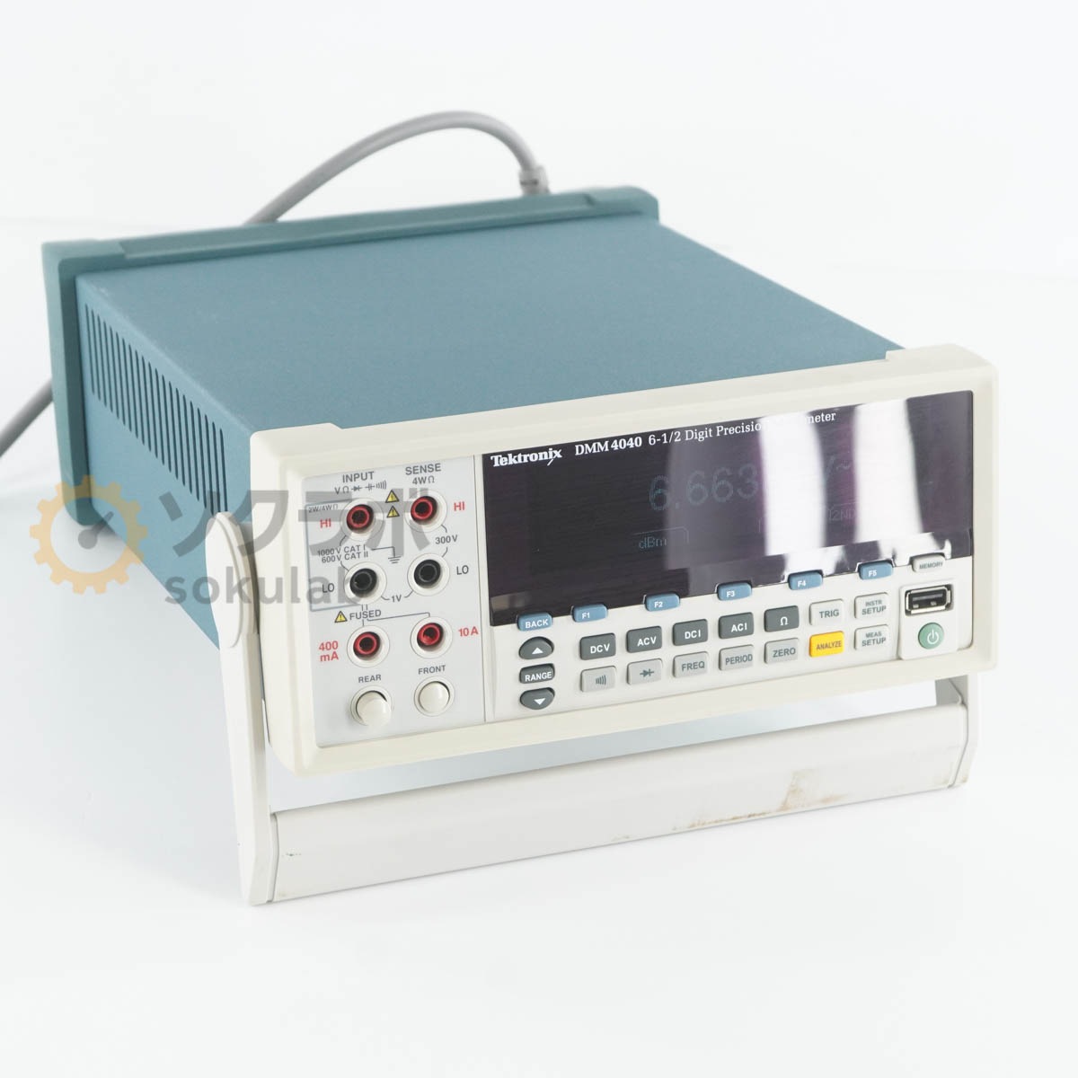 [DW]USED 8���ݾ� Tektronix DMM4040 6-1/2 Digit Precision Multimeter 6.5�� �ǥ�����ޥ���᡼���� �Ÿ������� [07291-0011]