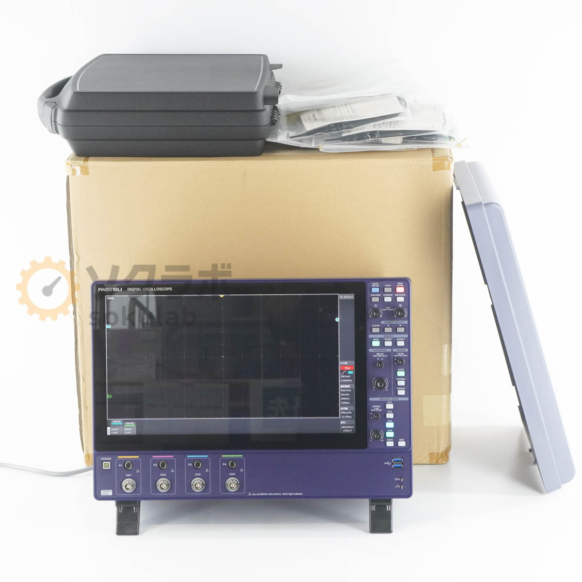 [DW]USED 8���ݾ� IWATSU DS-8054 DS-8000 DIGITAL OSCILLOSCOPE �ǥ����륪������������ ��ʬ��ǽ�������������� 500MHz 5...[07535-0001]