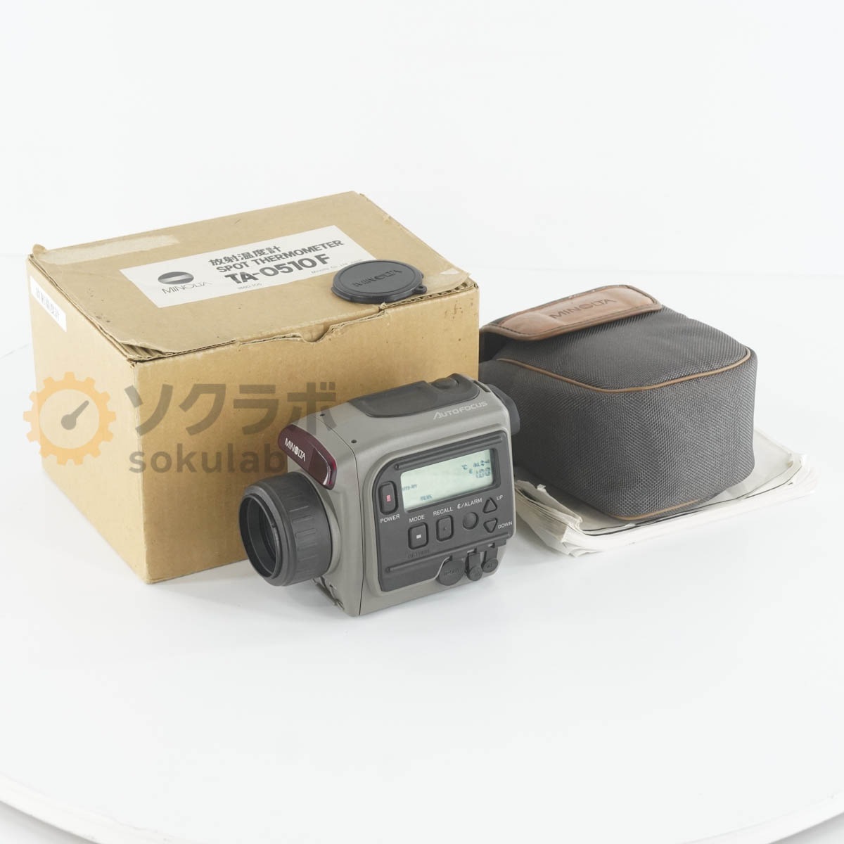 [DW]USED 8���ݾ� MINOLTA TA-0510F SPOT THERMOMETER ���Ͳ��ٷ� �谷������ [07134-0006]