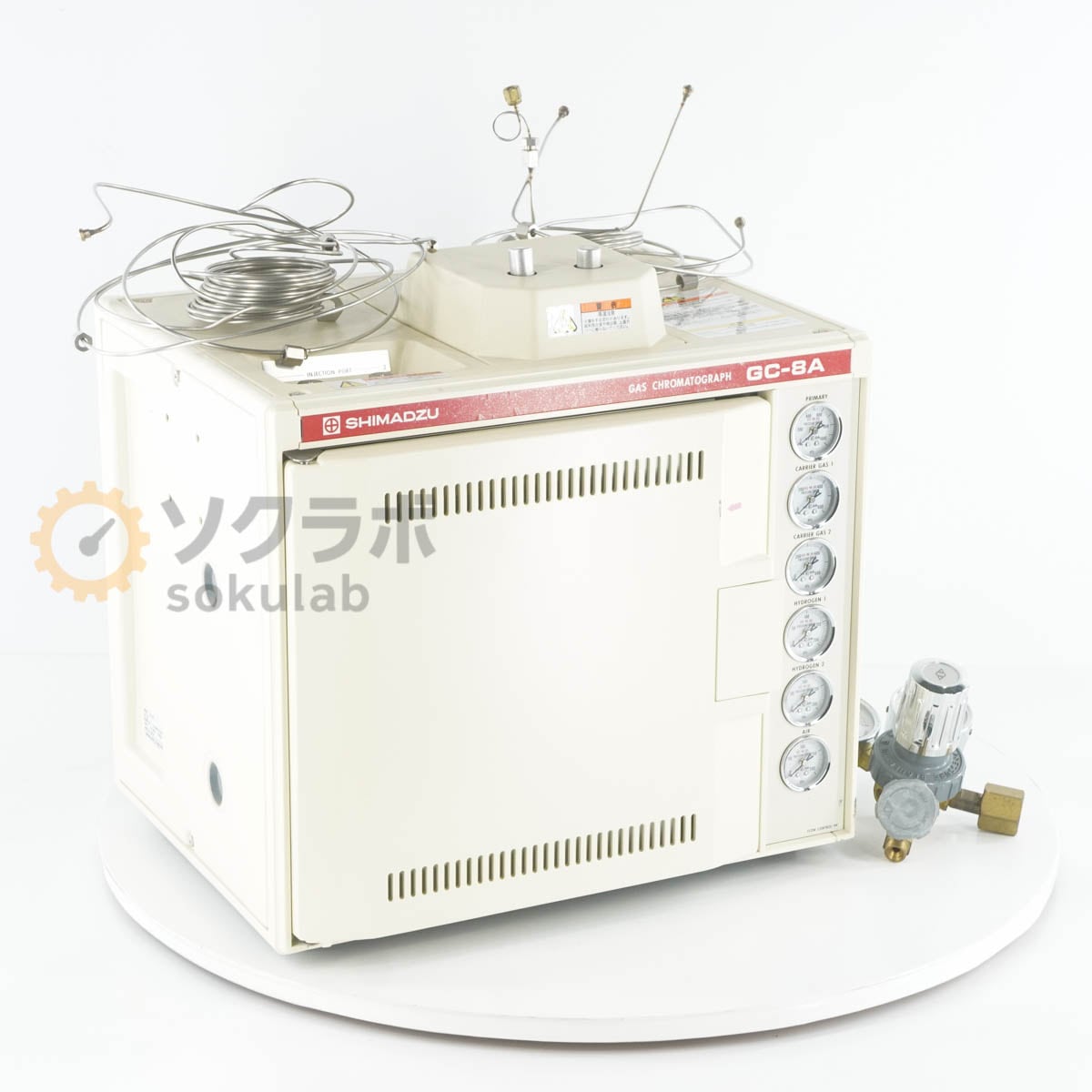 [JB]USED ݾڤʤ SHIMADZU GC-8A GAS CHROMATOGRAPH ޥȥ [07429-0001]