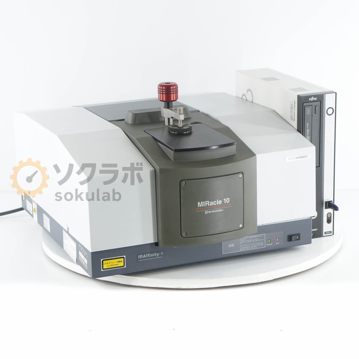 [DW]USED 8���ݾ� SHIMADZU IRAffinity-1 MIRacle 10 Ge ATR FT-IR FOURIER TRANSFORM INFRARED SPECTROPHOTOMETER �ա���...[07429-0007]