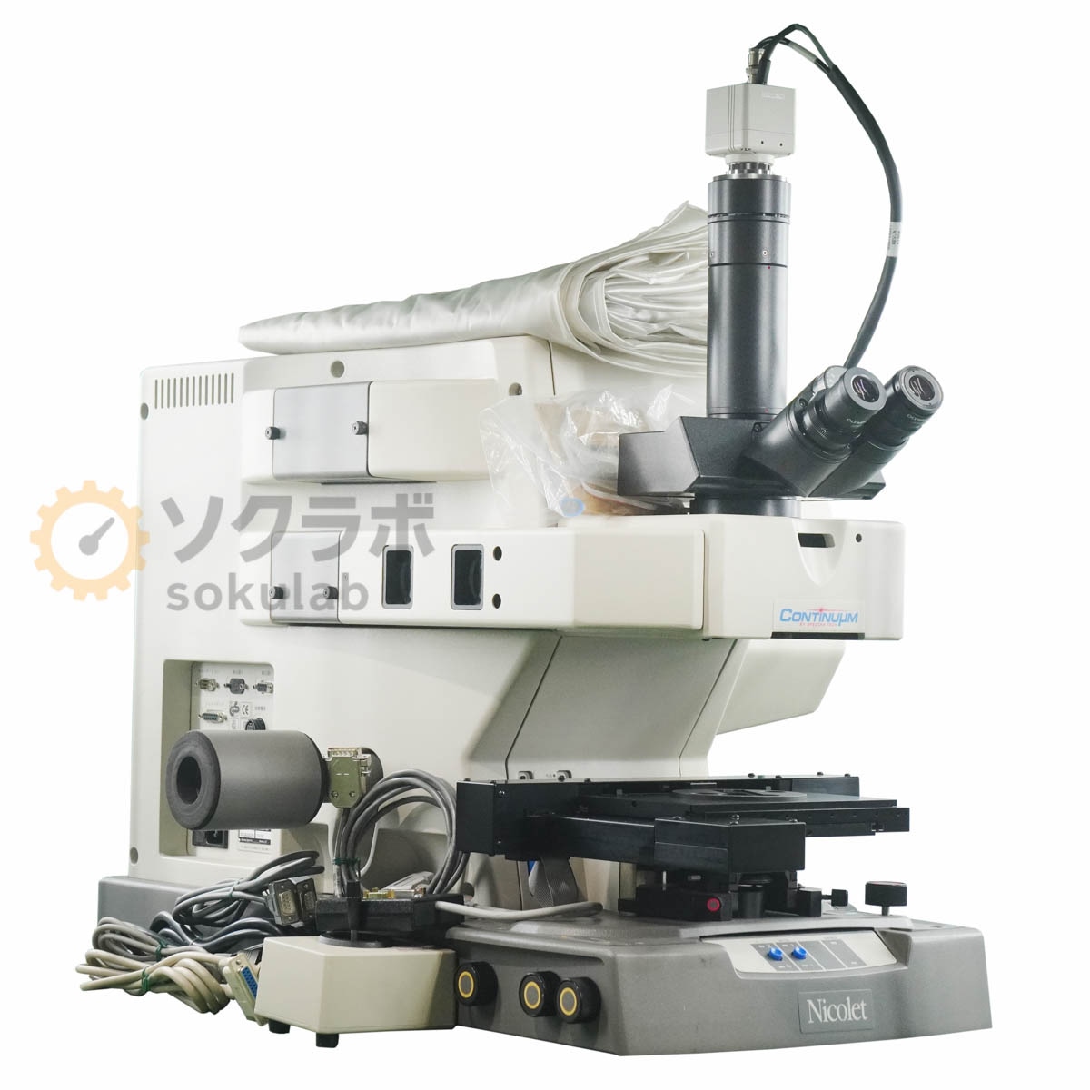 [DW]USED 8ݾ Thermo Nicolet Spectra-Tech Continuum 912A0429 FT-IR Microscope ֳ WH10/22 U-SPT Ÿ...[07437-0067]