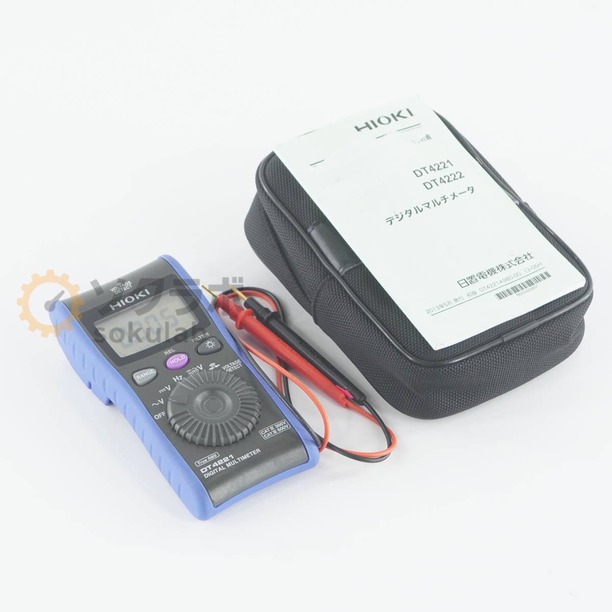 [DW]USED 8���ݾ� HIOKI DT4221 DMM DIGITAL MUlTIMETER �ǥ�����ޥ���᡼���� DT4911 �谷������ [07512-0005]