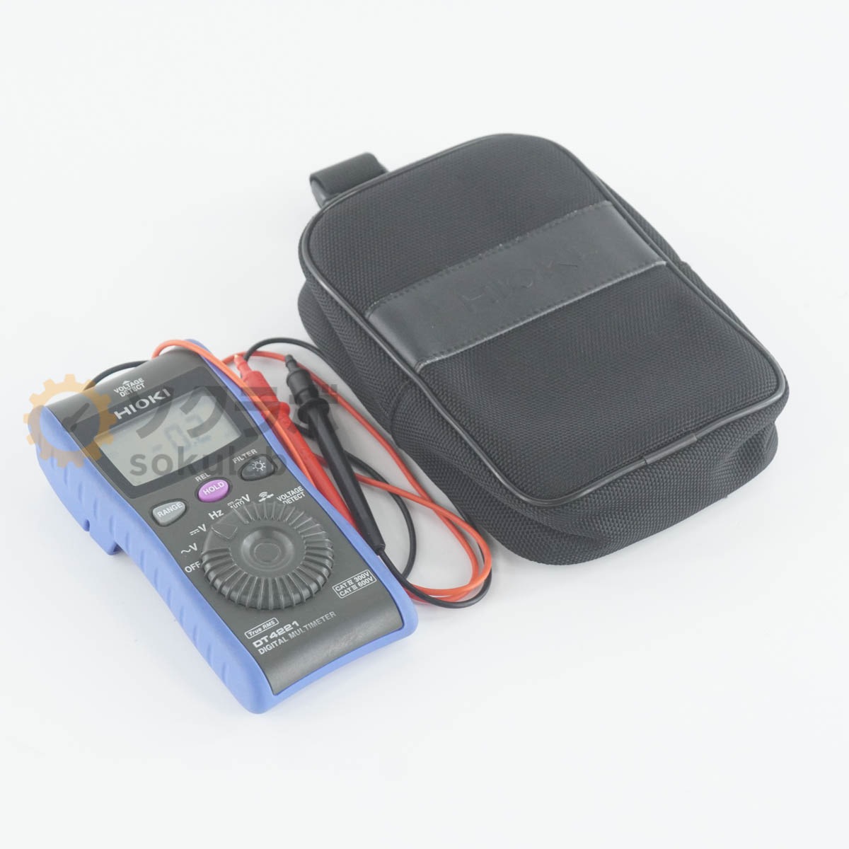 [DW]USED 8���ݾ� HIOKI DT4221 DMM DIGITAL MUlTIMETER �ǥ�����ޥ���᡼���� DT4911 [07512-0007]