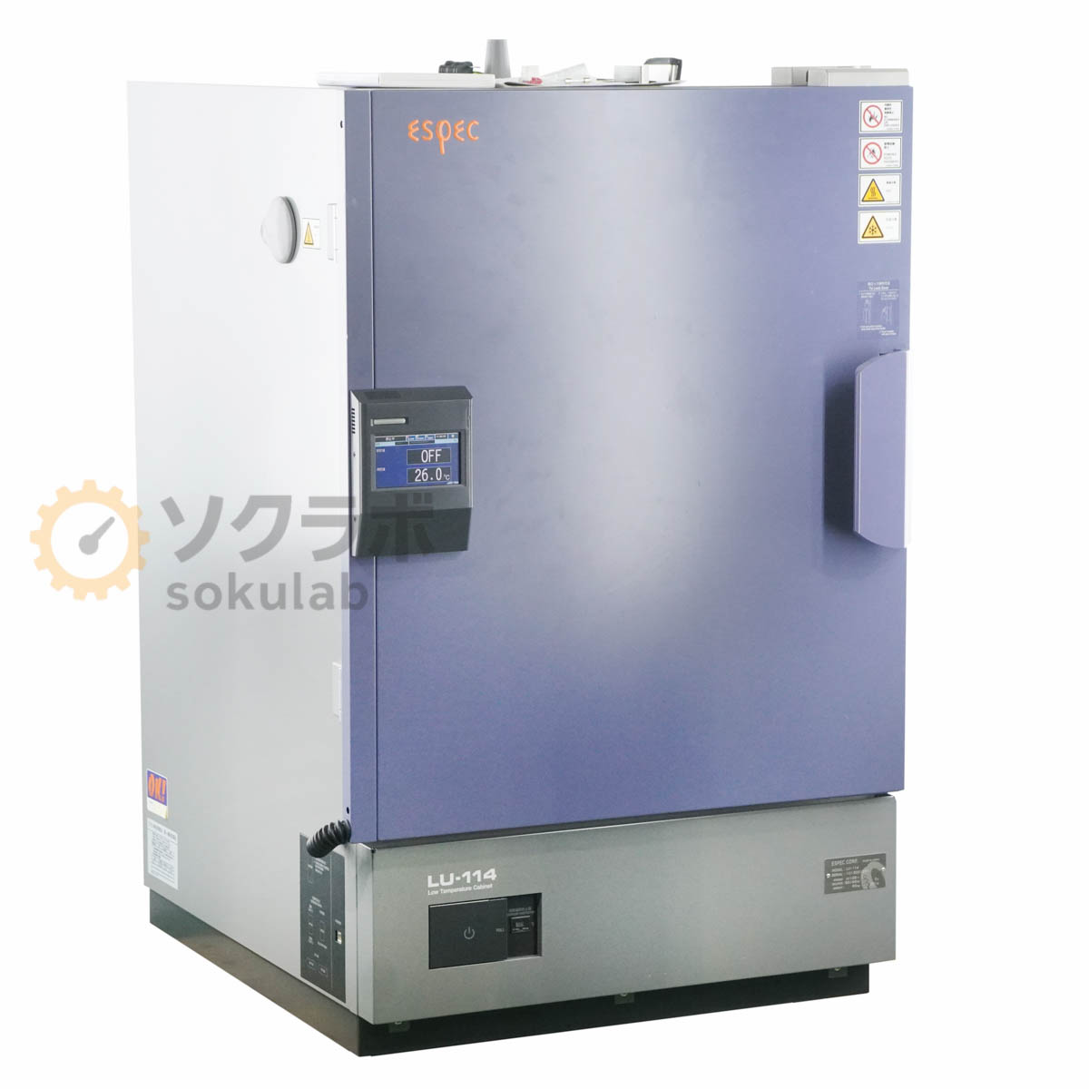 [DW]USED 8���ݾ� 2016ǯ�� ESPEC LU-114 Low Temperature Cabinet �㲹������ -20~85�� �谷������ [07526-0007]