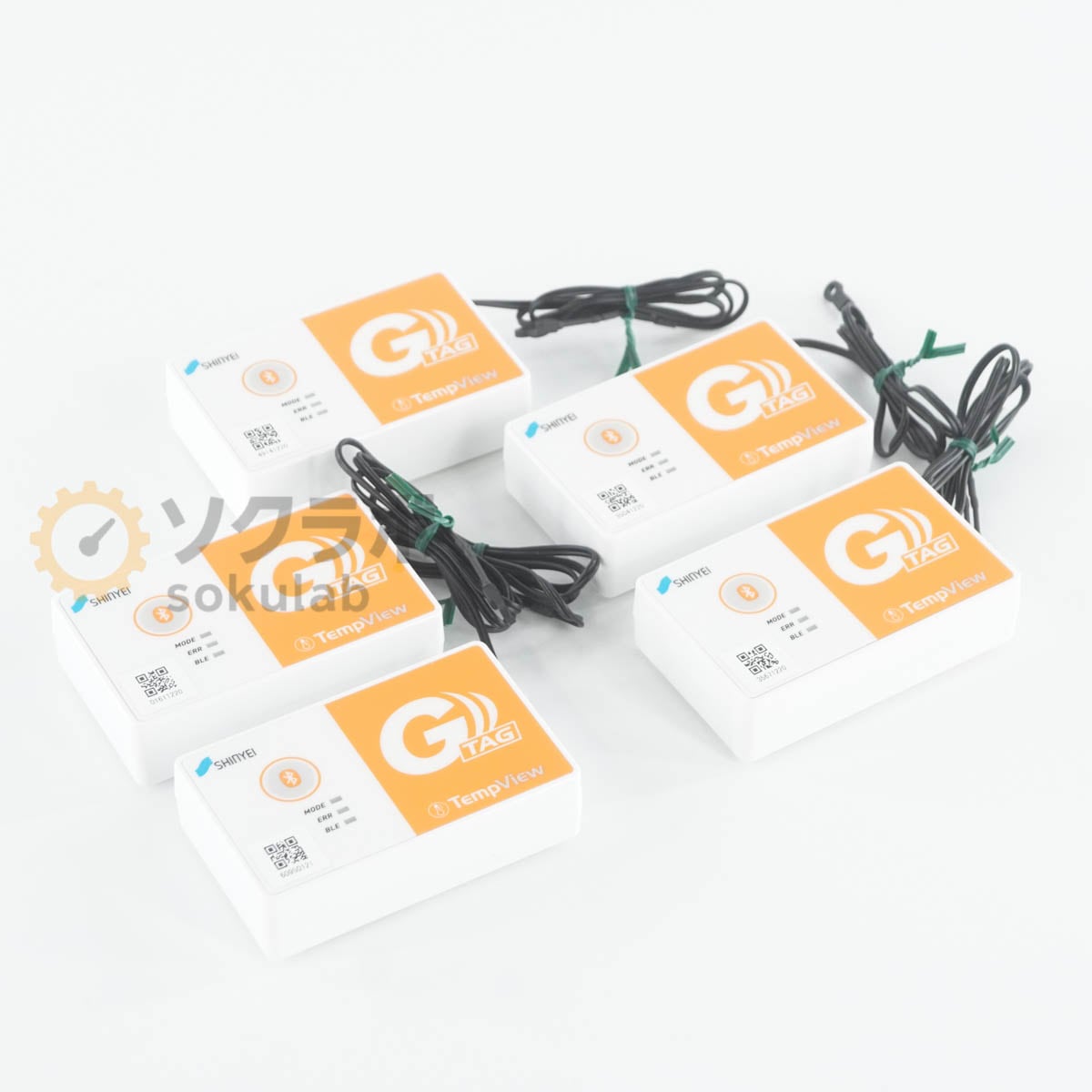 [DW]USED 8���ݾ� 10���å����� 5�楻�å� SHINYEI GT002-T-DF TempView G-TAG Temperature Logger ���٥����� ʪή ͢�� ...[07272-0004]