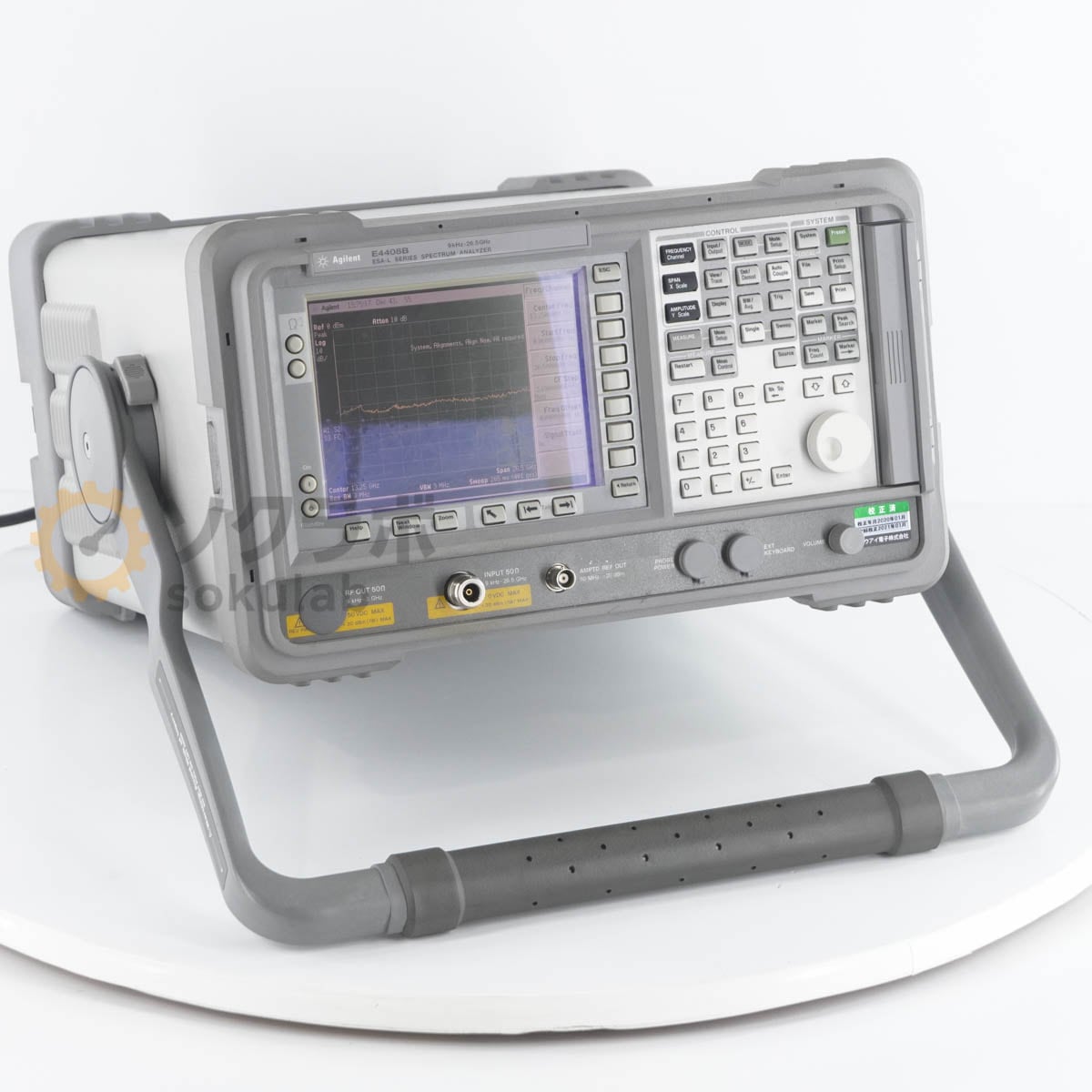 [DW]USED 8���ݾ� 01/2022CAL Agilent E4408B ATO-28958 ESA-L SERIES SPECTRUM ANALYZER ���ڥ��ȥ�ॢ�ʥ饤���� ���ڥ�...[06644-0070]