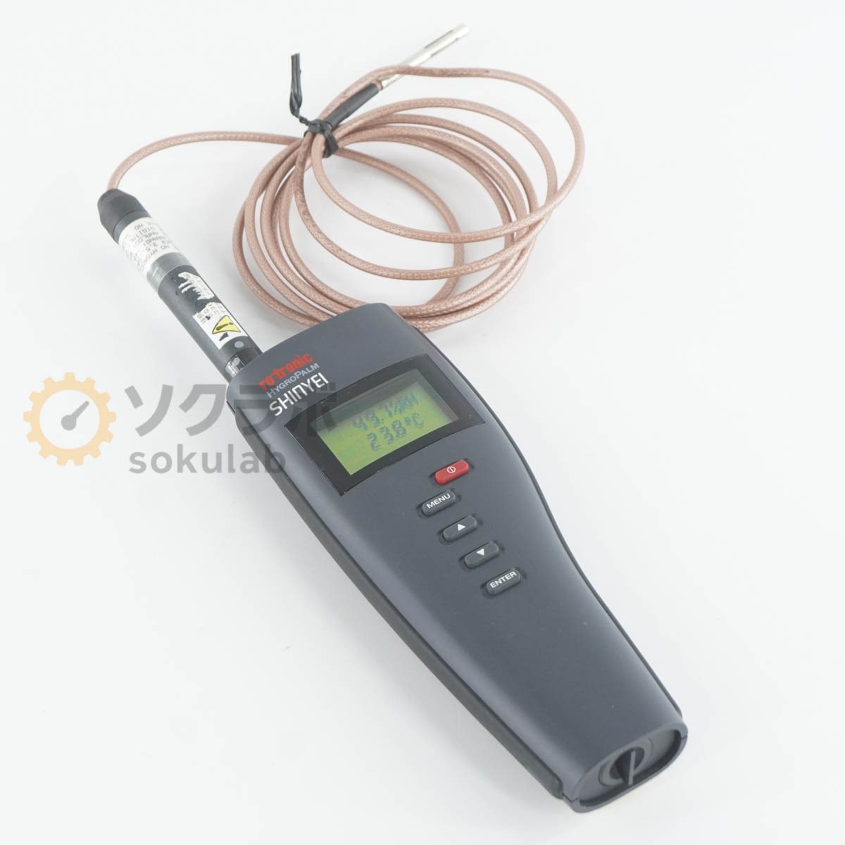 [DW]USED 8���ݾ� rotronic HYGROPALM 2 Handheld Humidity Meter �ϥ�ǥ������ײ����� HYGROCLIP SC05 [06644-0101]