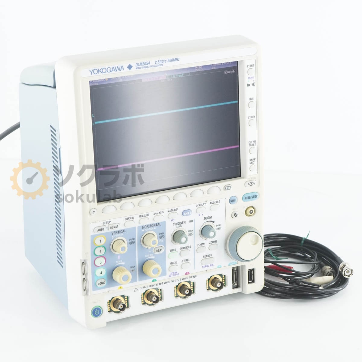 [DW]USED 8���ݾ� YOKOGAWA DLM2054 710130-M-HJ/M2/P4 DLM2000 MSO MIXED SIGNAL OSCILLOSCOPE �ߥå����ɥ����ʥ륪����...[07546-0003]