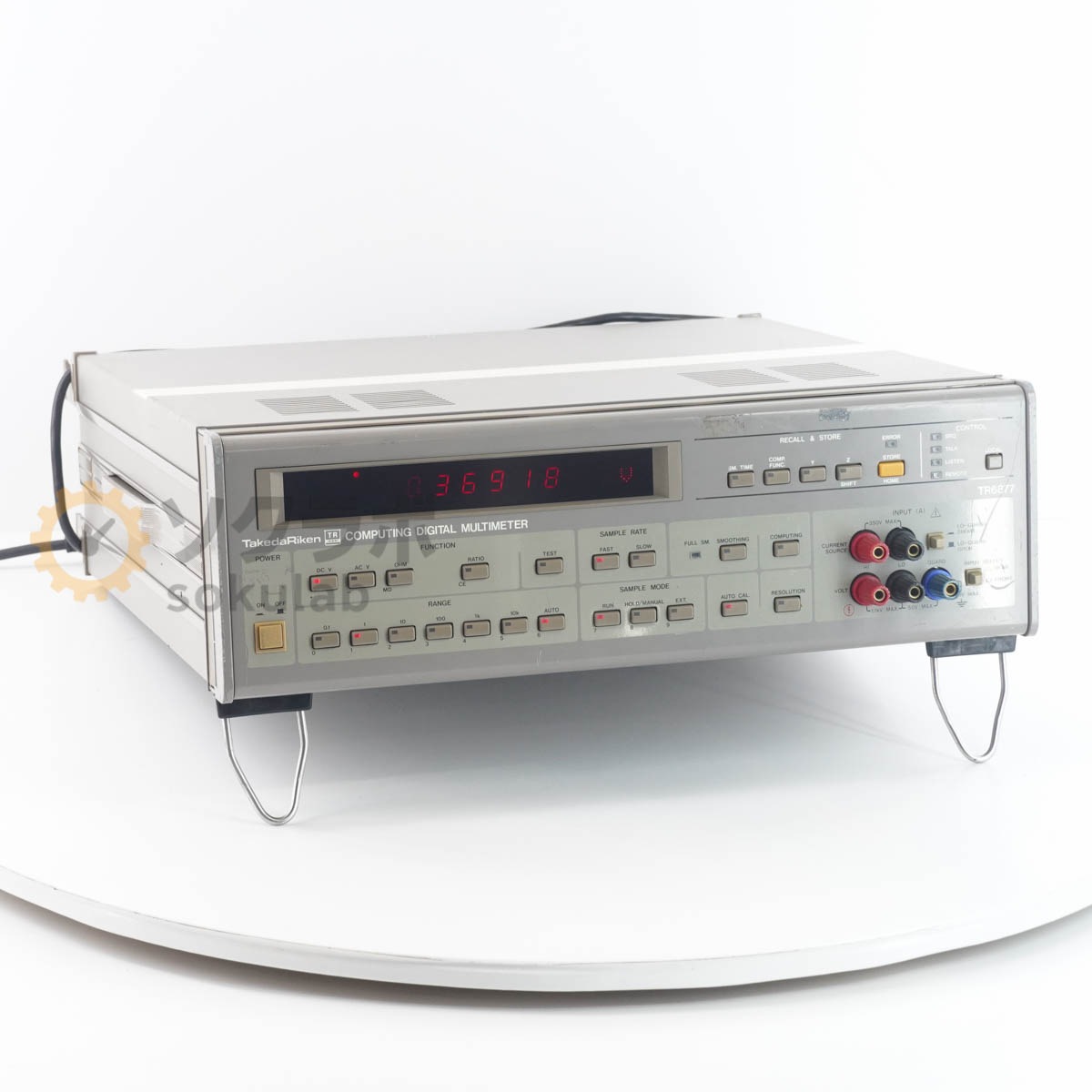 [DW]USED  TAKEDA RIKEN TR6877 DMM COMPUTING DIGITAL MULTIMETER �ǥ�����ޥ���᡼���� [07380-0348]